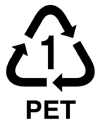 リサイクルマーク・PET