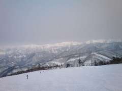 快晴のみつまたスキー場