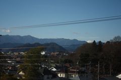 我が家からの丹沢