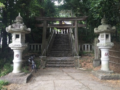 阿蘇神社の階段