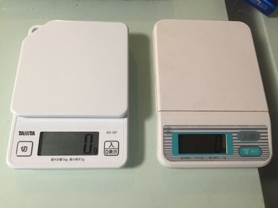 新旧キッチンスケール